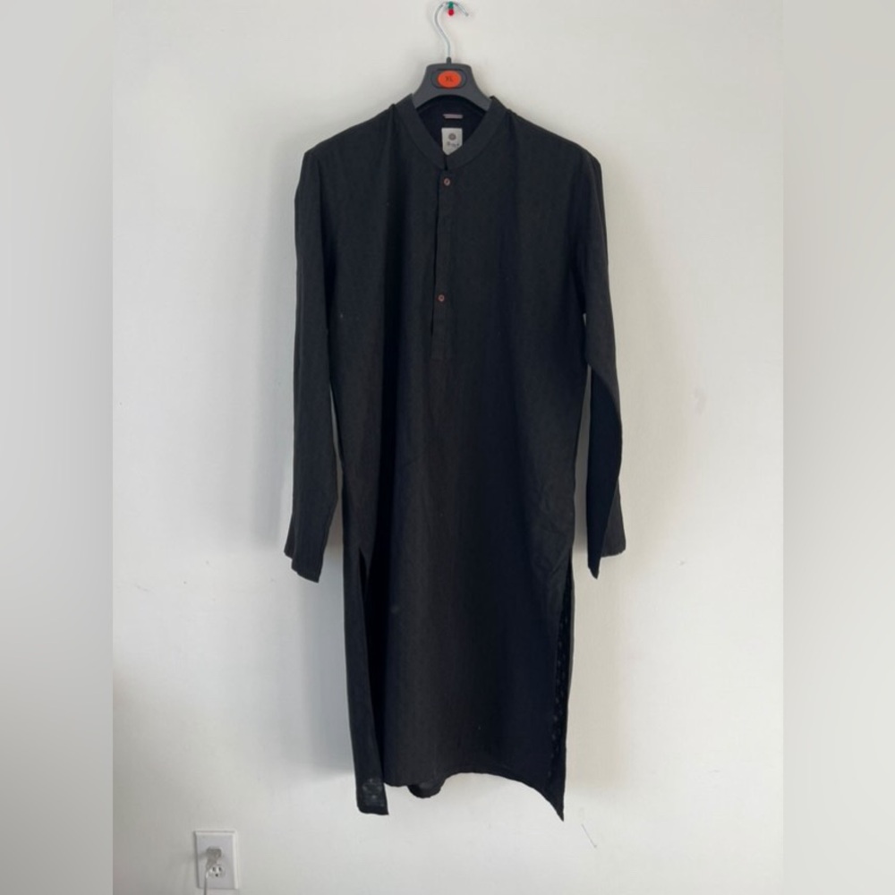 Charcoal Pakistani Kurta  Men's Stitched from 
 Size: XL
